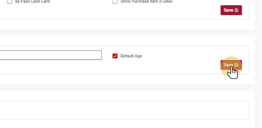 Save Age Check Setting