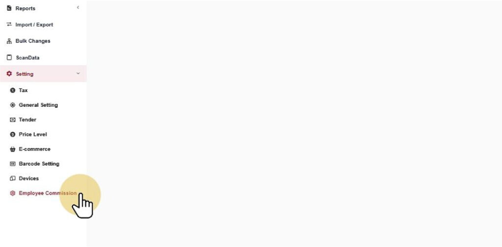 Select Employee Commission