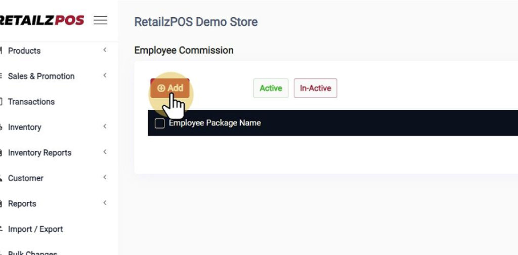 Add Commissions Package